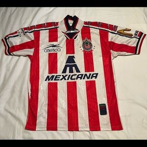 Chivas Guadalajara Original atletica Sport home jersey 1997-1998